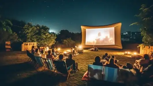 cinéma en extérieur